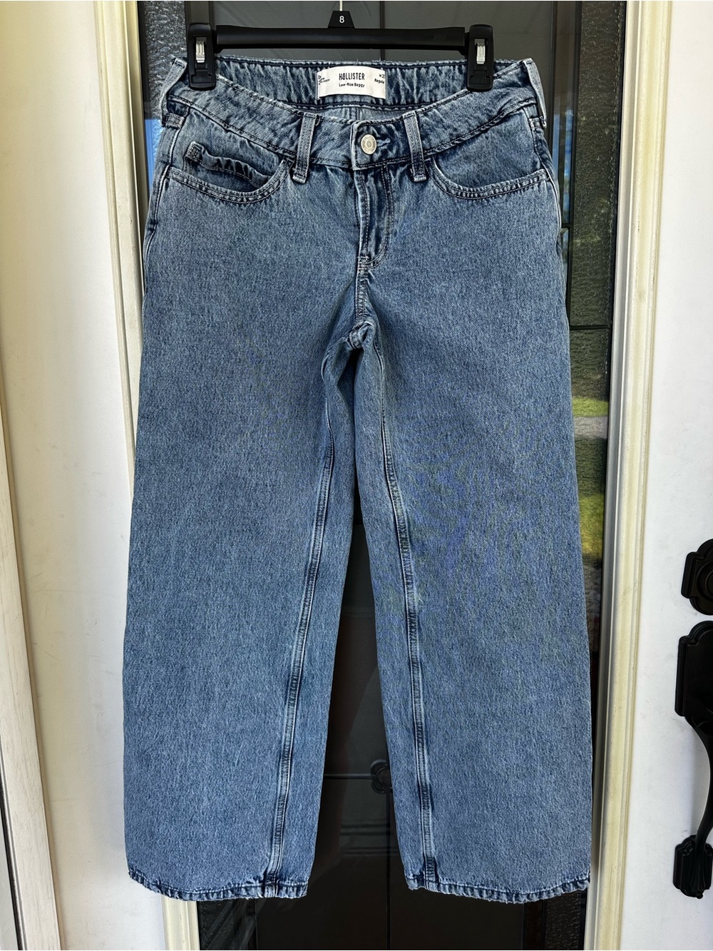 Hollister Classic Light Blue Low rise baggy Jeans